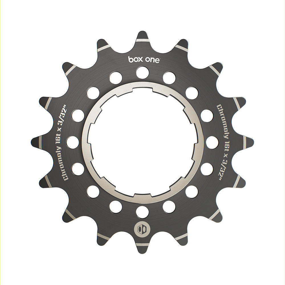 Box One Single Speed Chromoly Cogs Black
