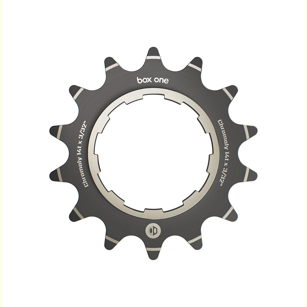 Box One Single Speed Chromoly Cogs Black