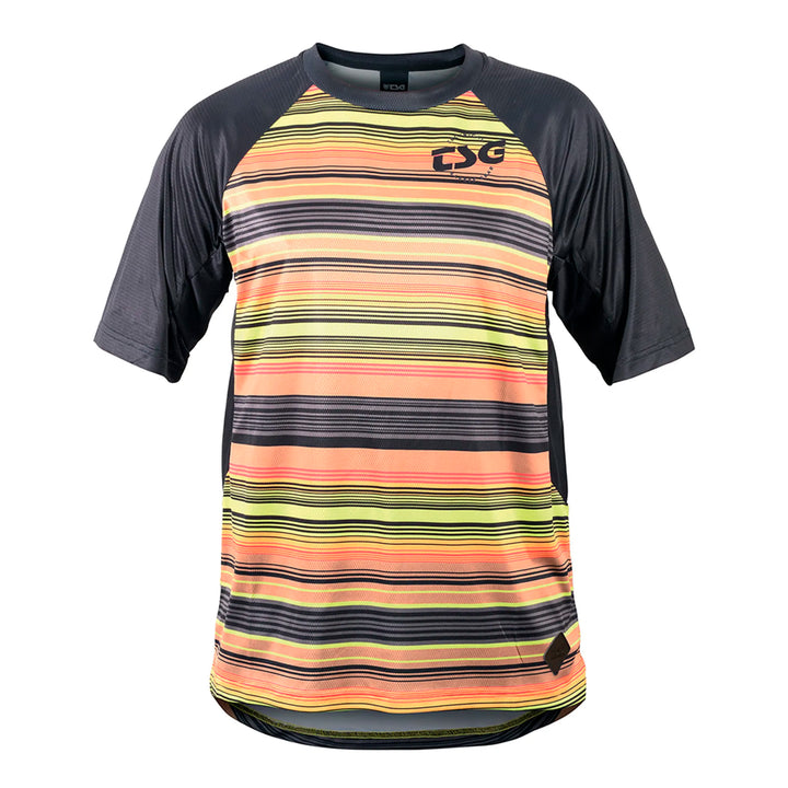 TSG SP7 Jersey Black/Stripe