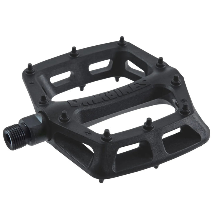 DMR V6 Plastic Pedal Cro-Mo Axle Black 97mm x 102mm