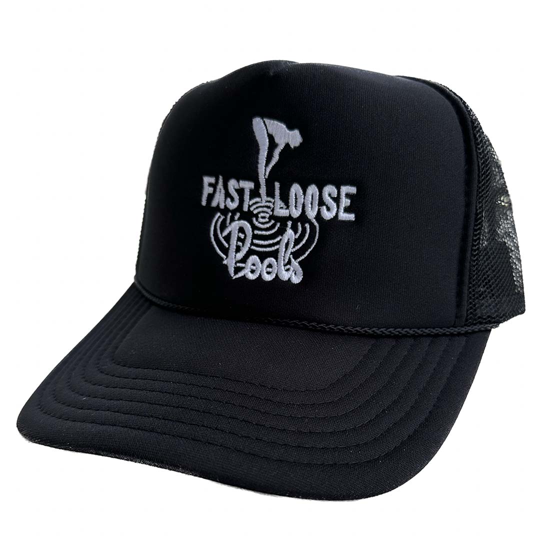 Fast And Loose Pool Haven Trucker Cap - Black