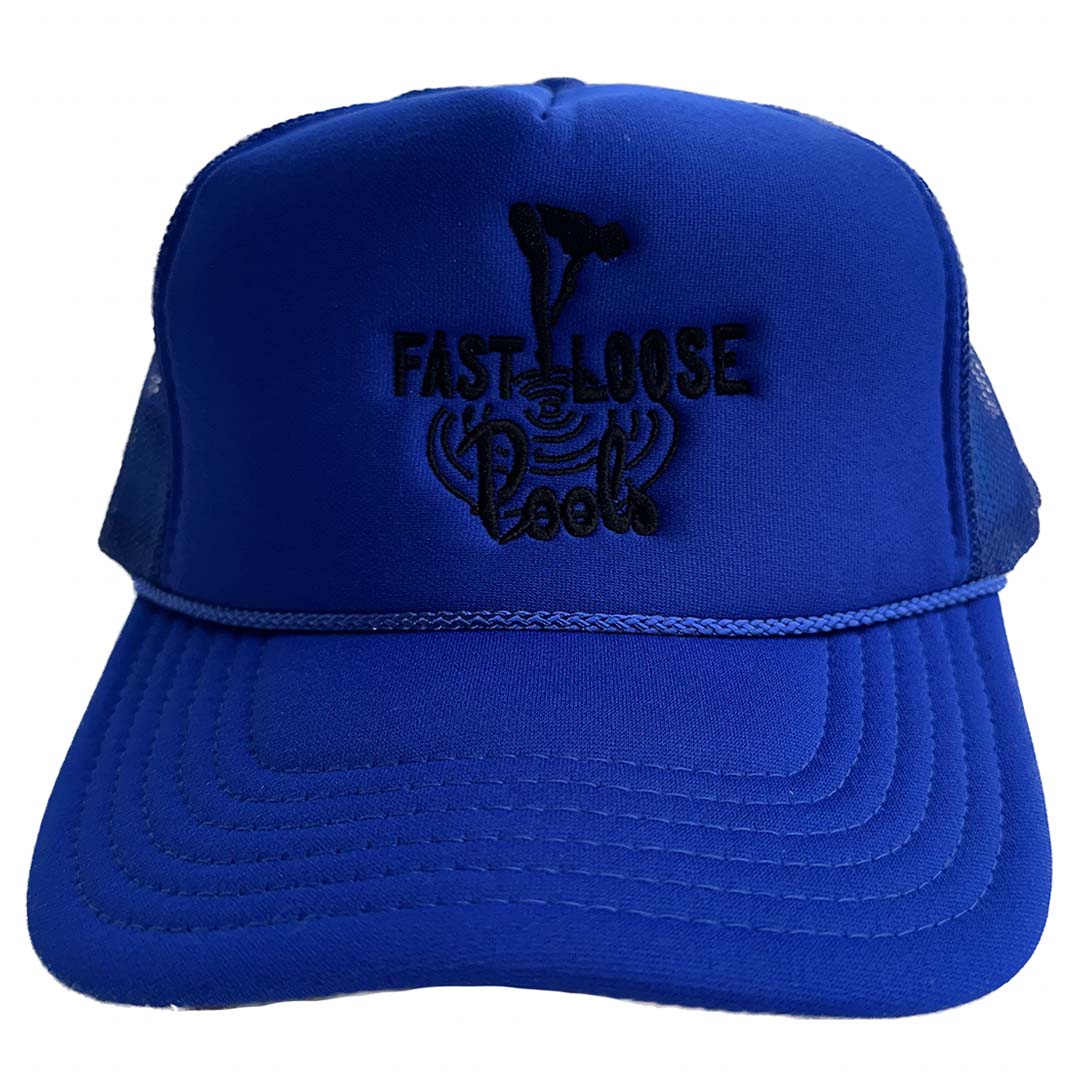 Fast And Loose Pool Haven Trucker Cap - Blue