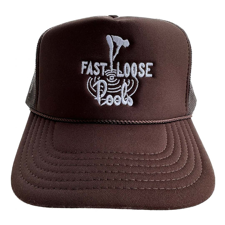 Fast And Loose Pool Haven Trucker Cap - Brown
