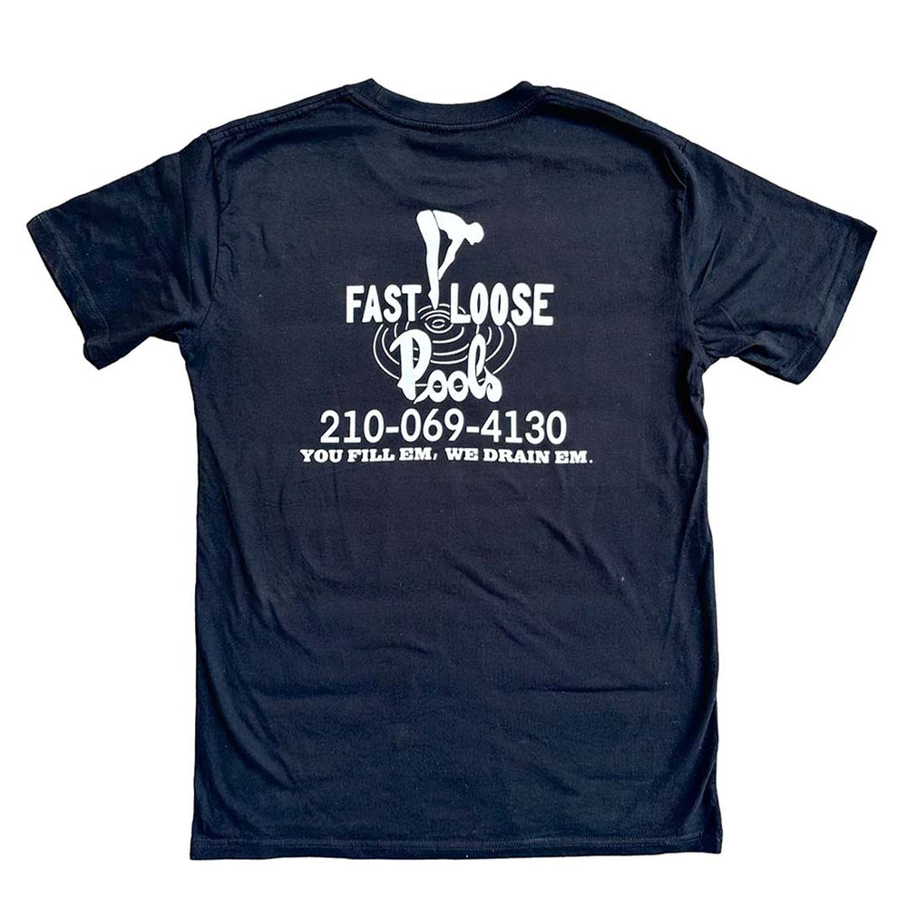 Fast And Loose Pool Haven T-Shirt - Black