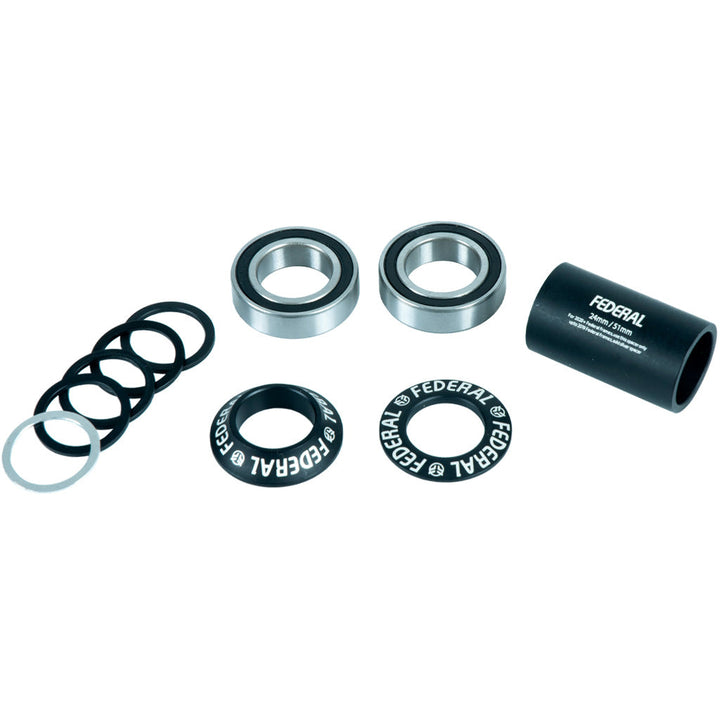 Federal V2 Mid Bottom Bracket Black