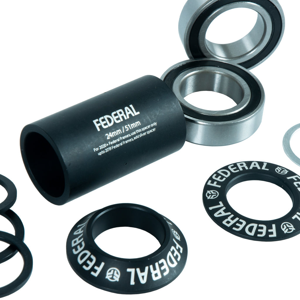 Federal V2 Mid Bottom Bracket Black