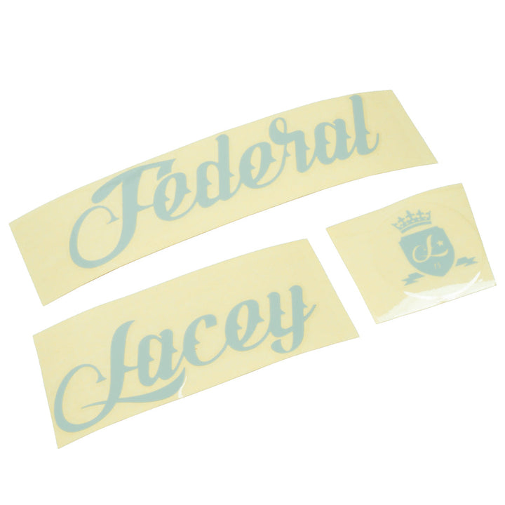 Federal Lacey Frame Sitcker Set Grey