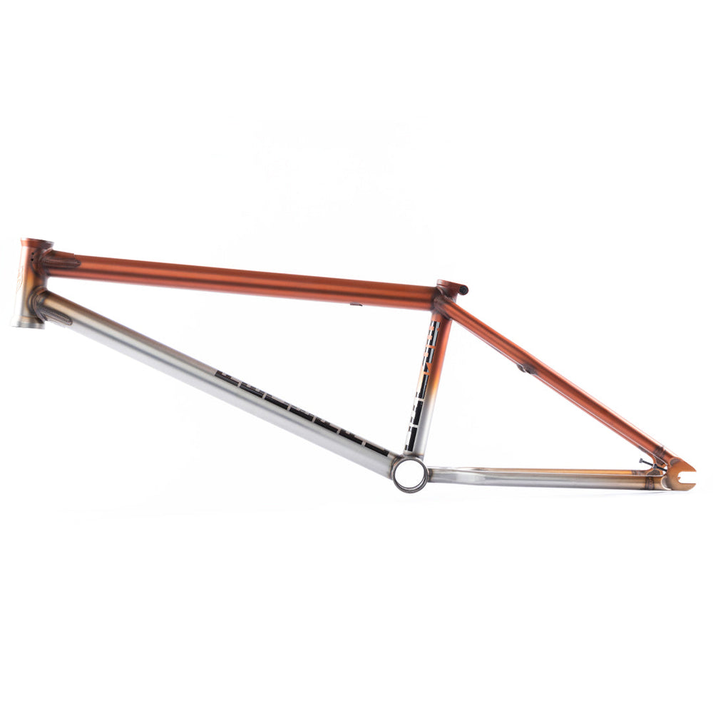 Federal Bruno ICS2 Frame - Matt Trans Burnt Orange To Raw Fade | BMX