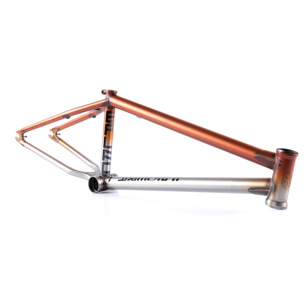 Federal Bruno ICS2 Frame - Matt Trans Burnt Orange To Raw Fade | BMX