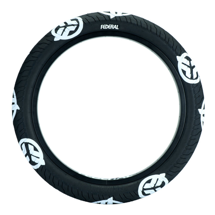 Federal Command LP Tyre 20" Black / White Logos 2.40"