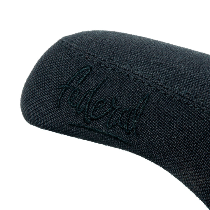 Federal Mid Pivotal Pinstripe Seat Black