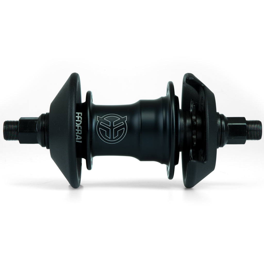 Federal Motion Freecoaster Hub Matt Black with Guards