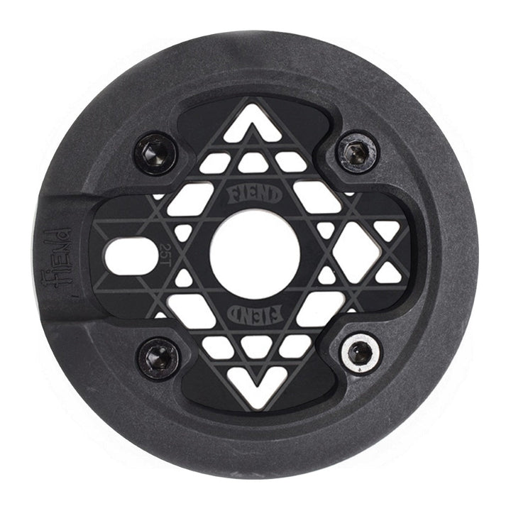 Fiend Palmere Sprocket / Guard Black 25 Tooth