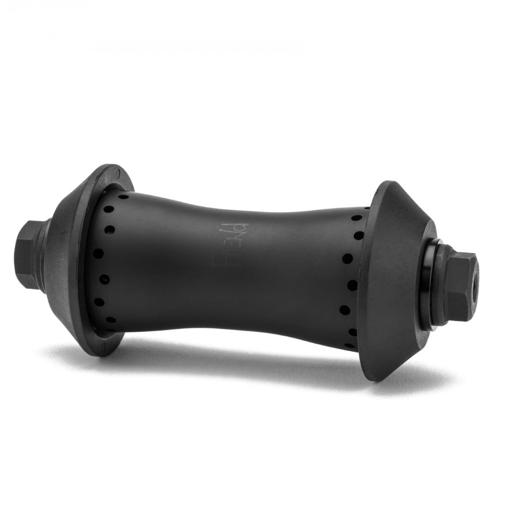 Fiend Cab flangeless front wheel Black 10mm 3/8"