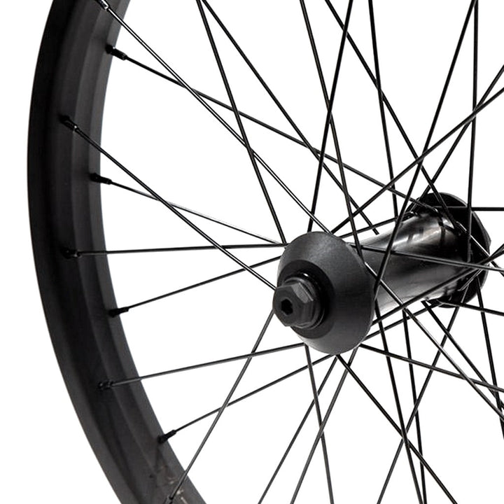 Fiend Cab flangeless front hub Black 10mm 3/8"