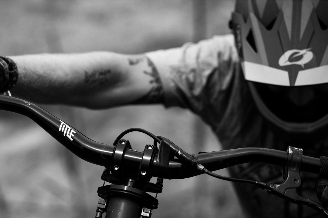 G1 Gyro System - Title MTB mounted on mountain bike slopestyle