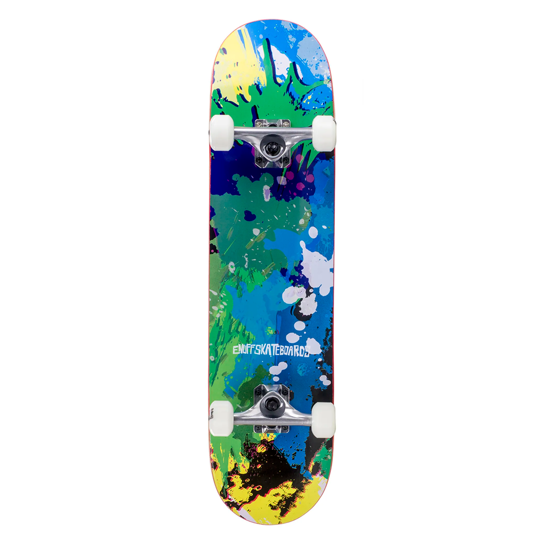 Enuff Skateboards Splat Complete Skateboard Green / Blue 31.5 x7.75 inch