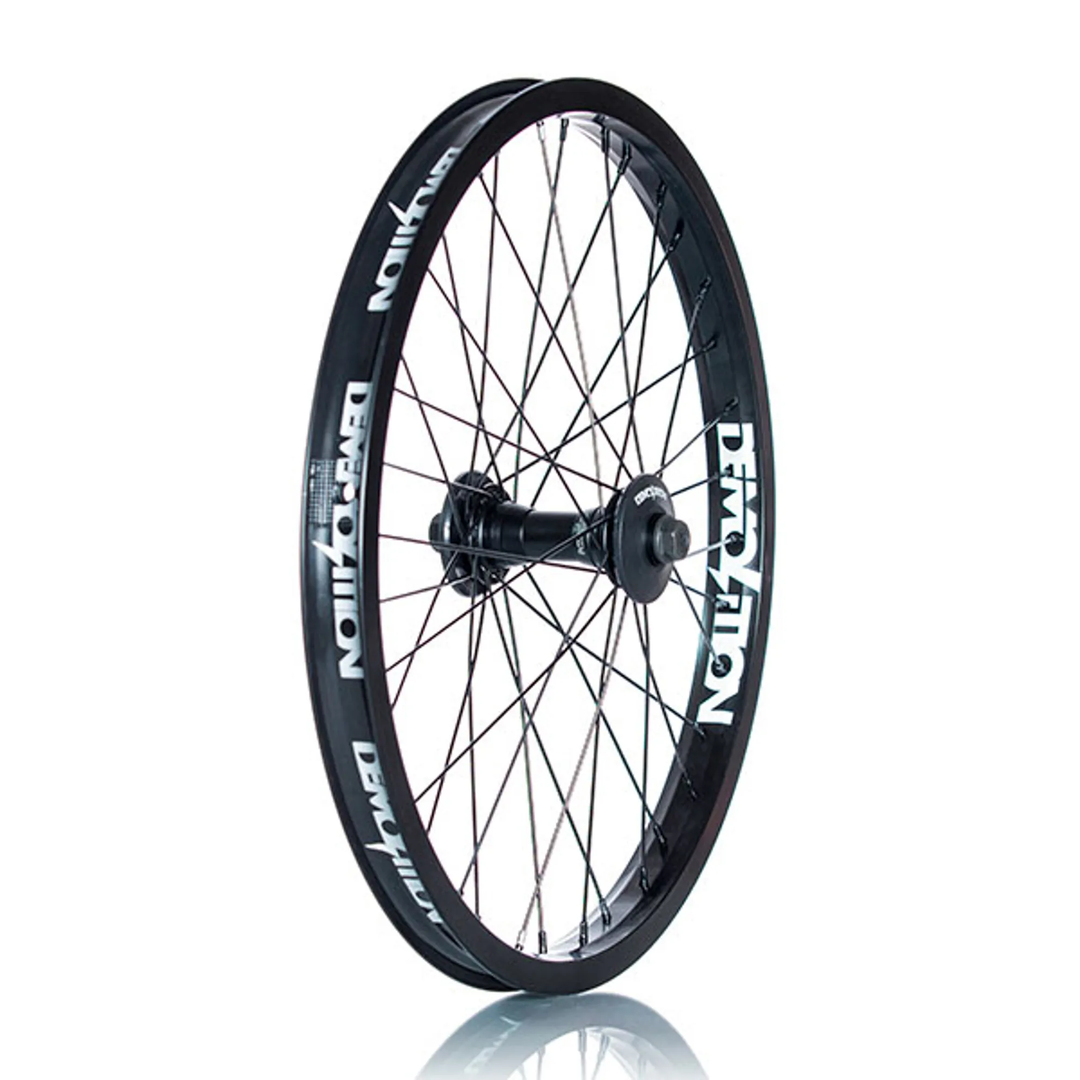 Demolition Team Wheel Black 20 front