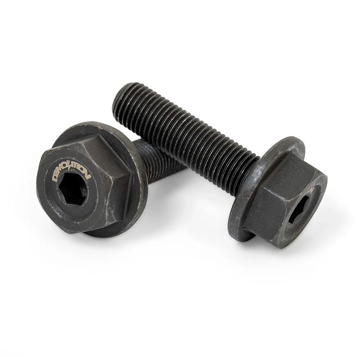 Demolition Whistler Hub Spares Black front bolts 10mm