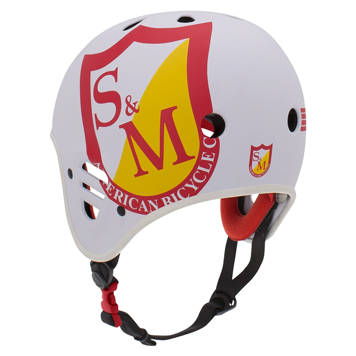 Full Cut S&M Helmet White