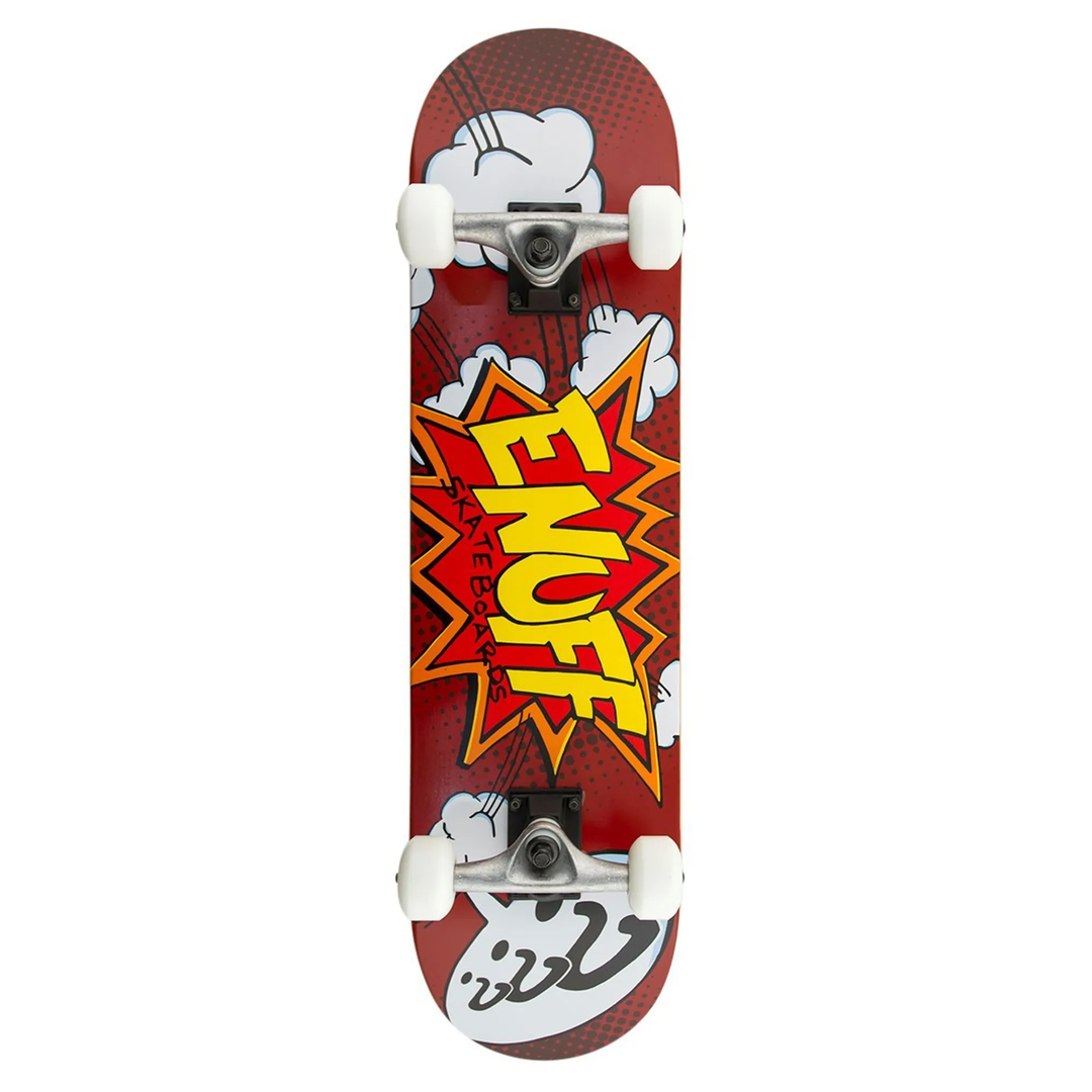 Enuff POW Complete Skateboard Red 7.75 x 31.5 Inch