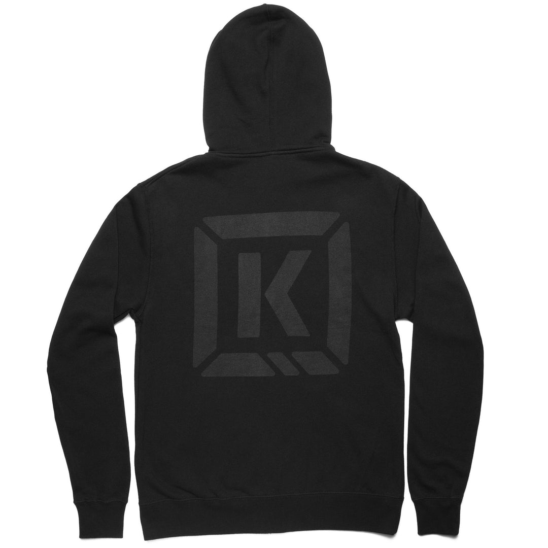 Kink Blackout Zip Up Hoodie - Black | BMX