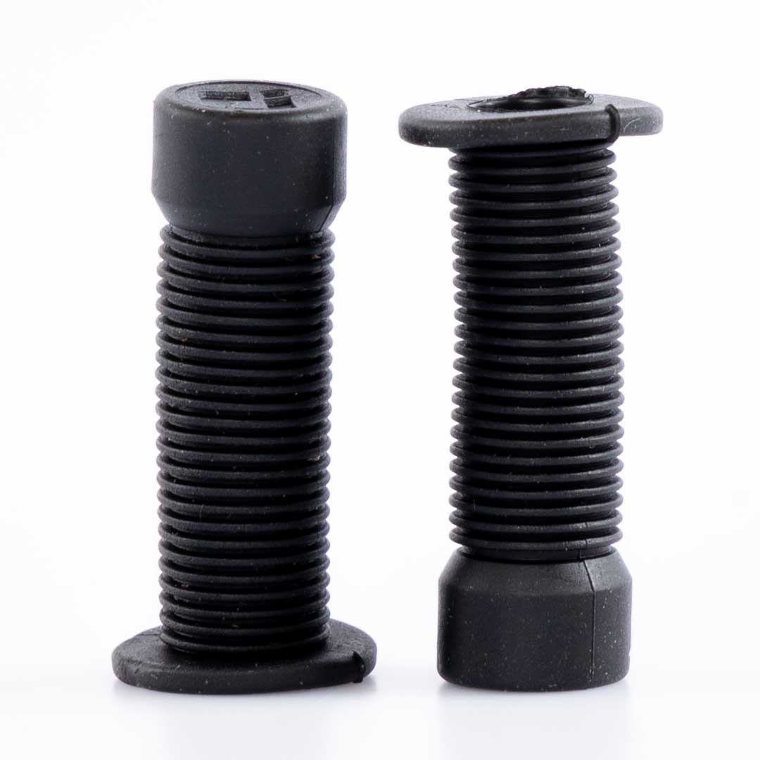 ODI Longneck Grips Schrader Valve Caps Black Pair