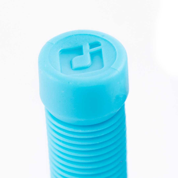 ODI Longneck Grips Schrader Valve Caps Light Blue Pair