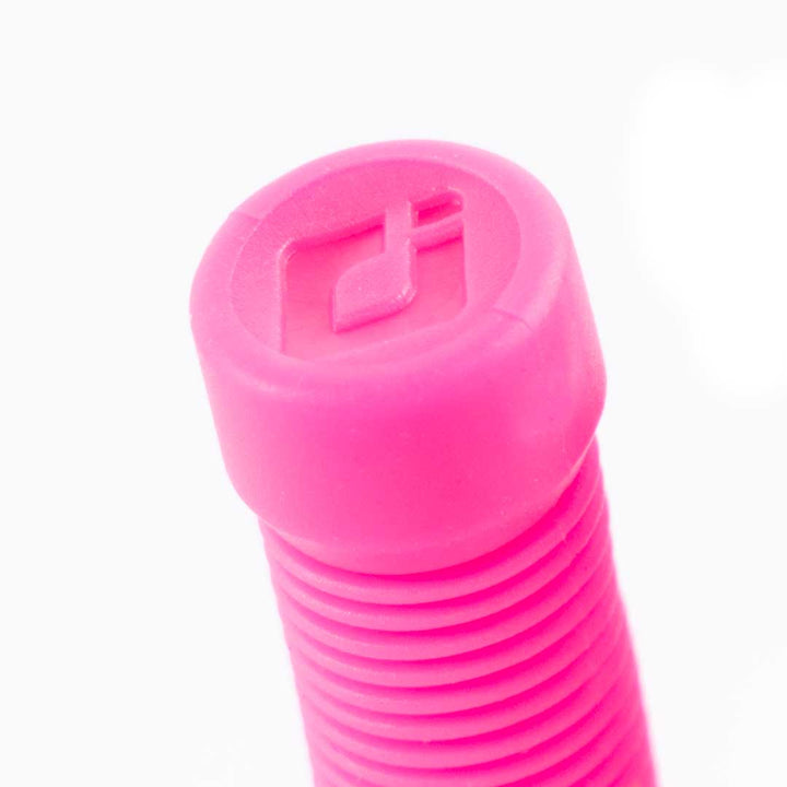 ODI Longneck Grips Schrader Valve Caps Pink Pair