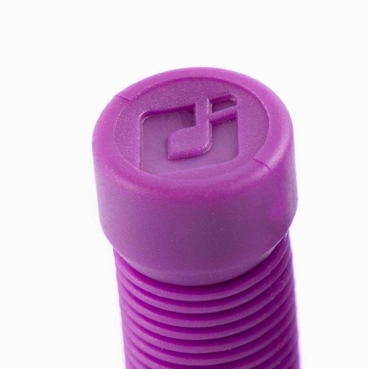 ODI Longneck Grips Schrader Valve Caps Purple Pair