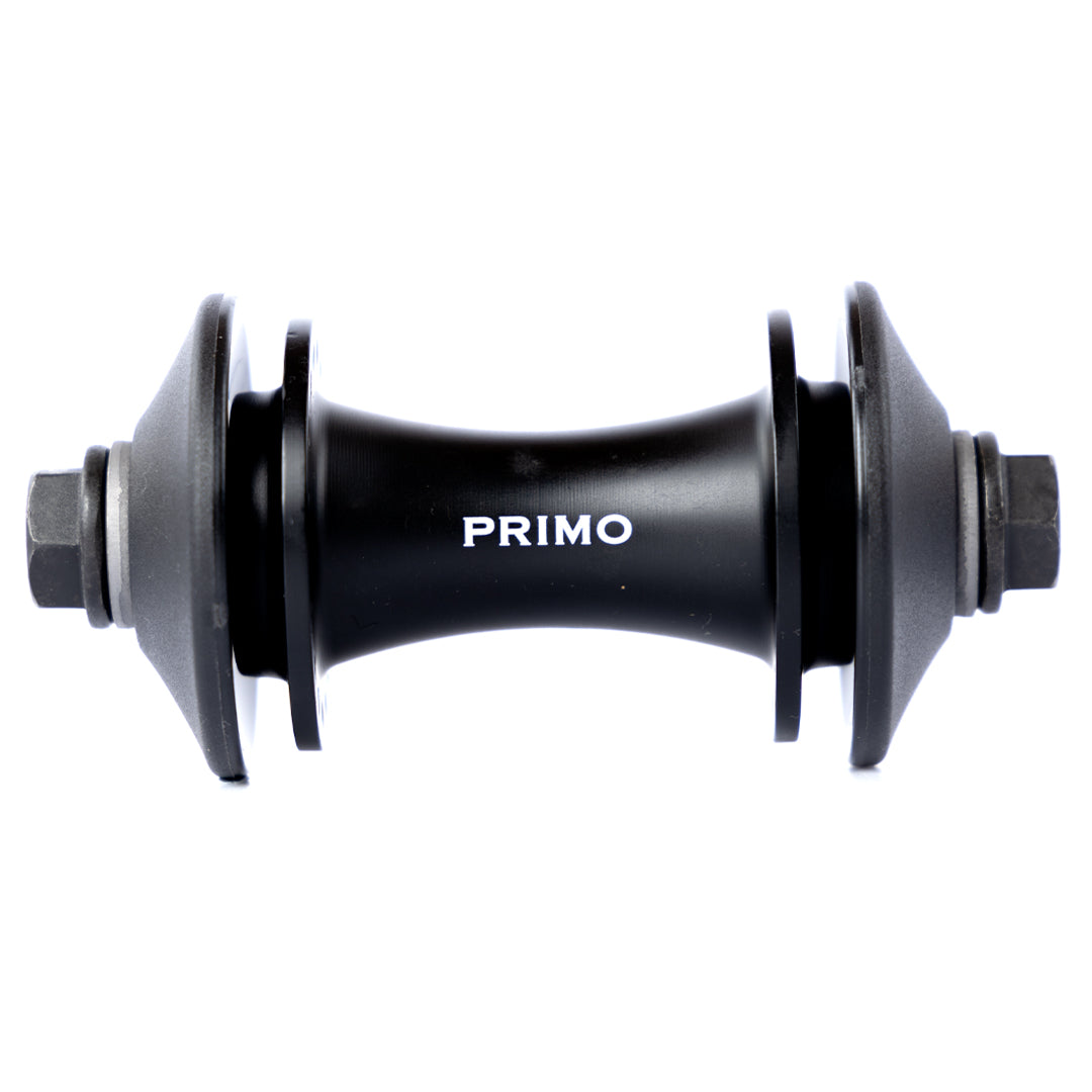 Primo HD Front Hub Matte Black 10mm 3/8"