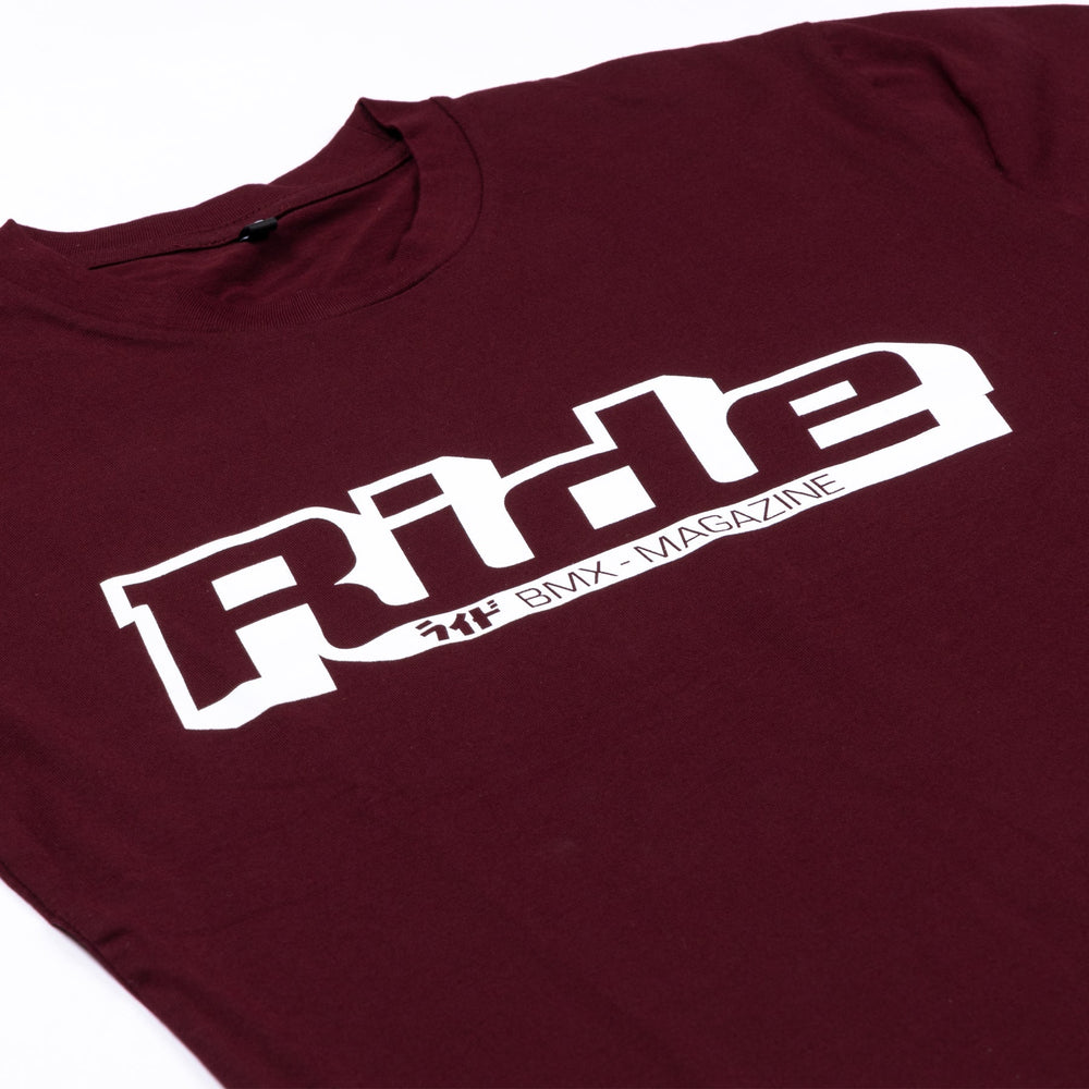 Ride UK BMX Classic Logo T-Shirt - Burgundy | BMX