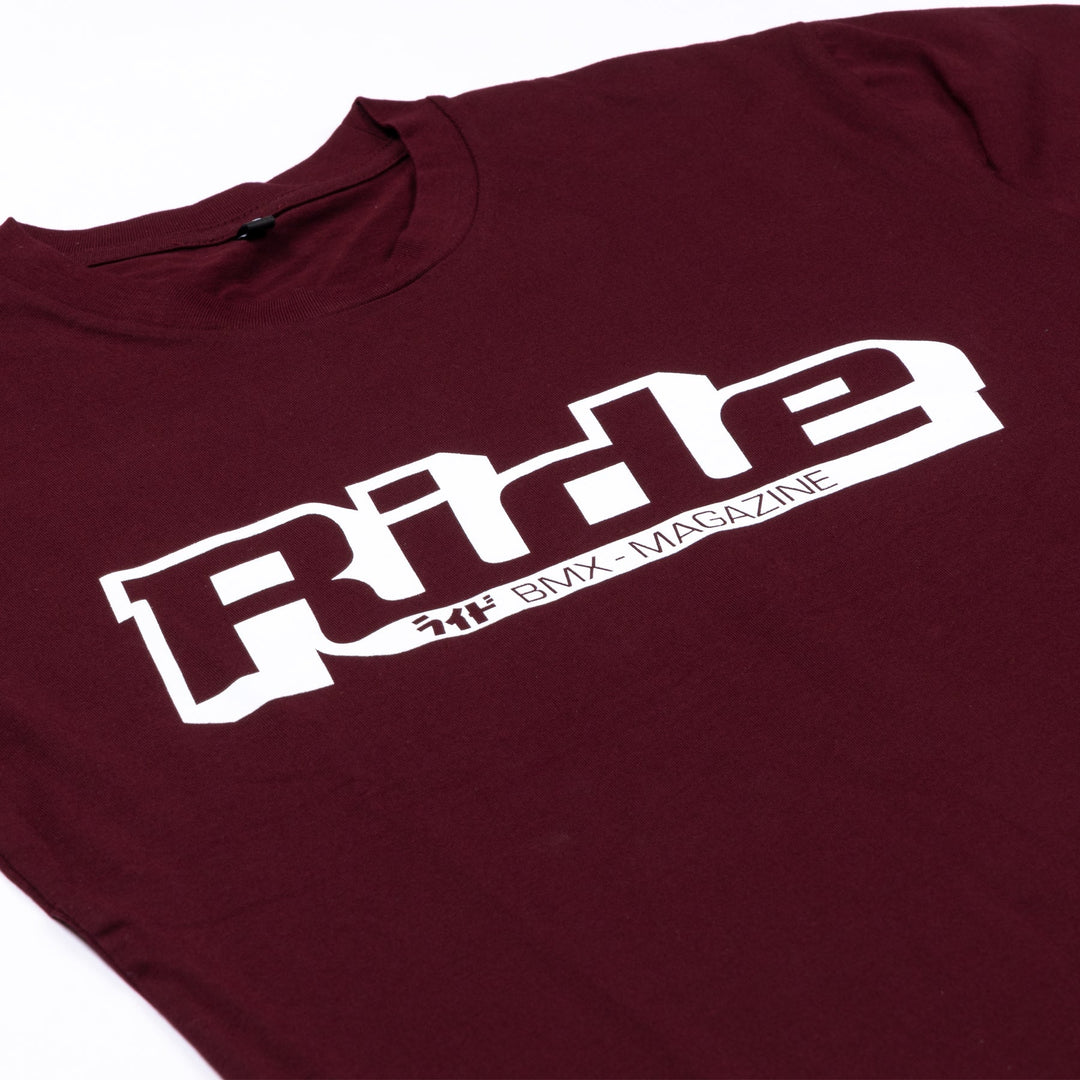 Ride UK BMX Classic Logo T-Shirt - Burgundy | BMX