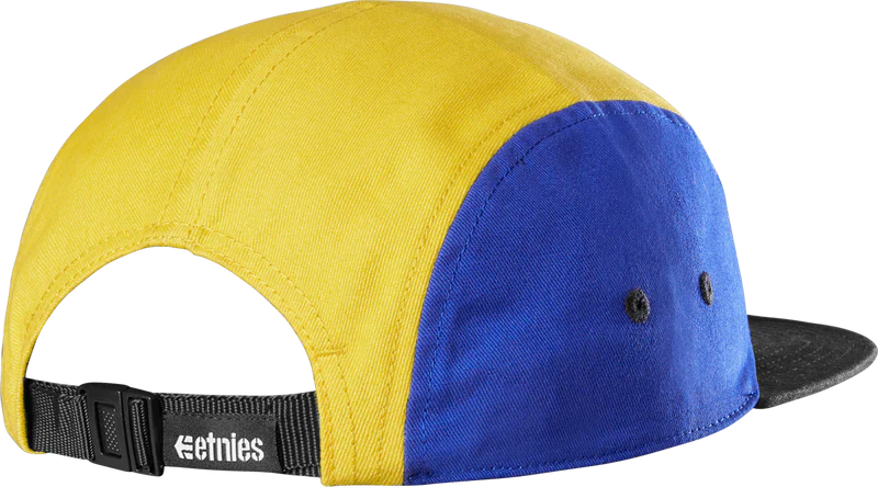 Etnies Camp Hat Black/Royal Blue/Gold
