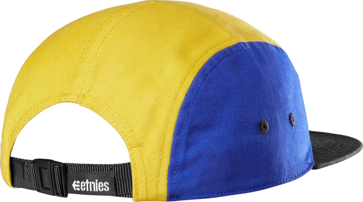 Etnies Camp Hat Black/Royal Blue/Gold