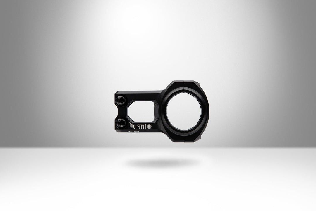 ST1 31.8 - Title MTB black mountain bike stem 35mm length 
