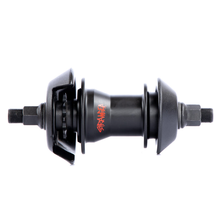 Stranger Crux V2 Rear Freecoaster Hub with Guards Matt Black