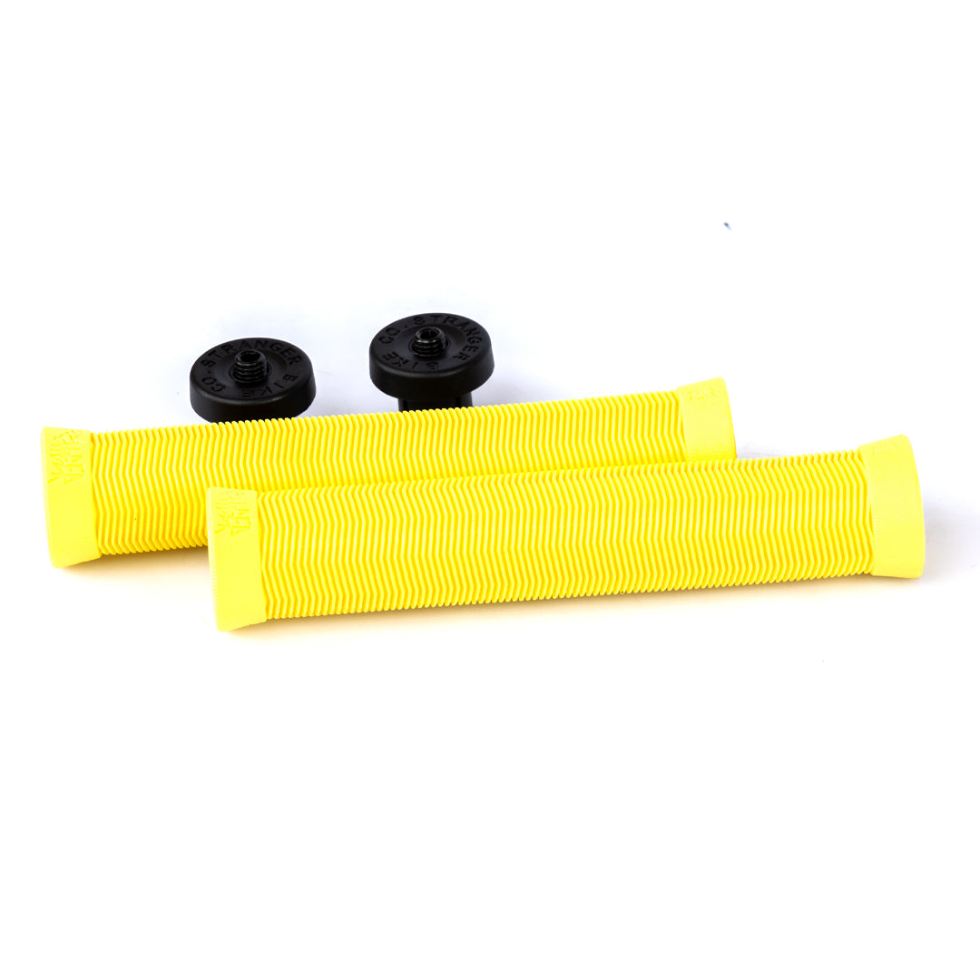 Stranger Piston Supersoft Grips - Yellow | BMX