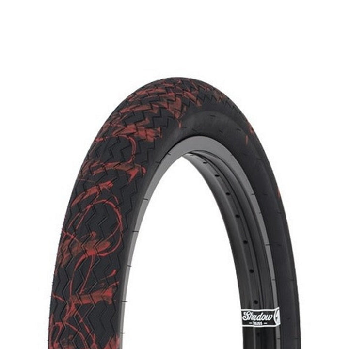 Subrosa Sawtooth Tyre 20" Black / Blood Splatter 2.35"