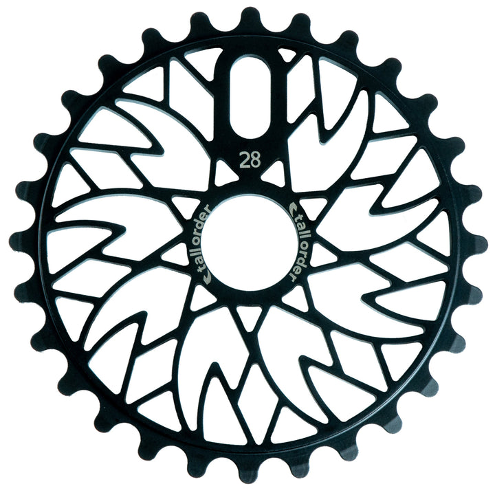 Tall Order Spectrum Chromoly Sprocket Black