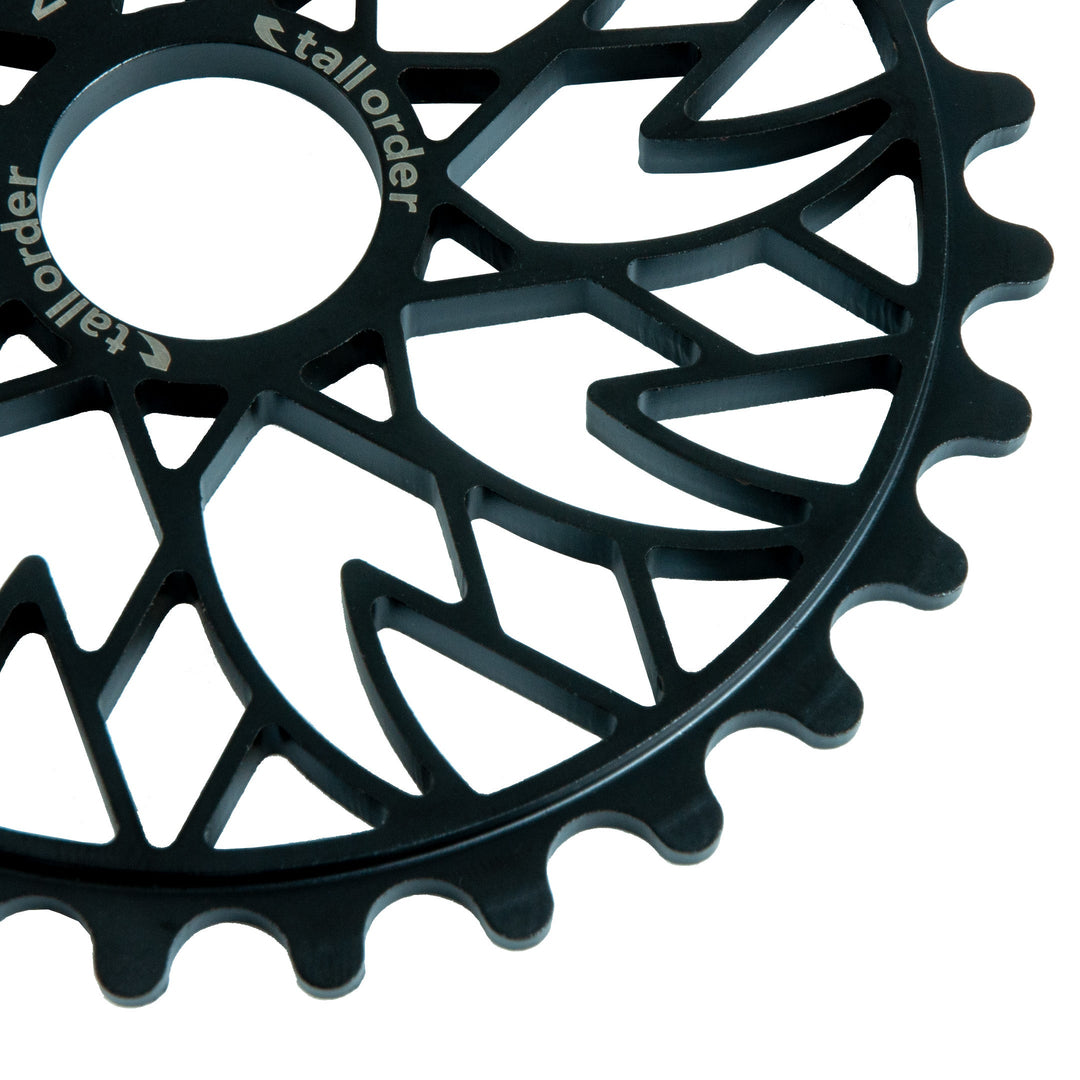 Tall Order Spectrum Chromoly Sprocket Black