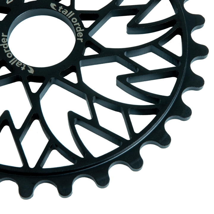 Tall Order Spectrum Chromoly Sprocket Black