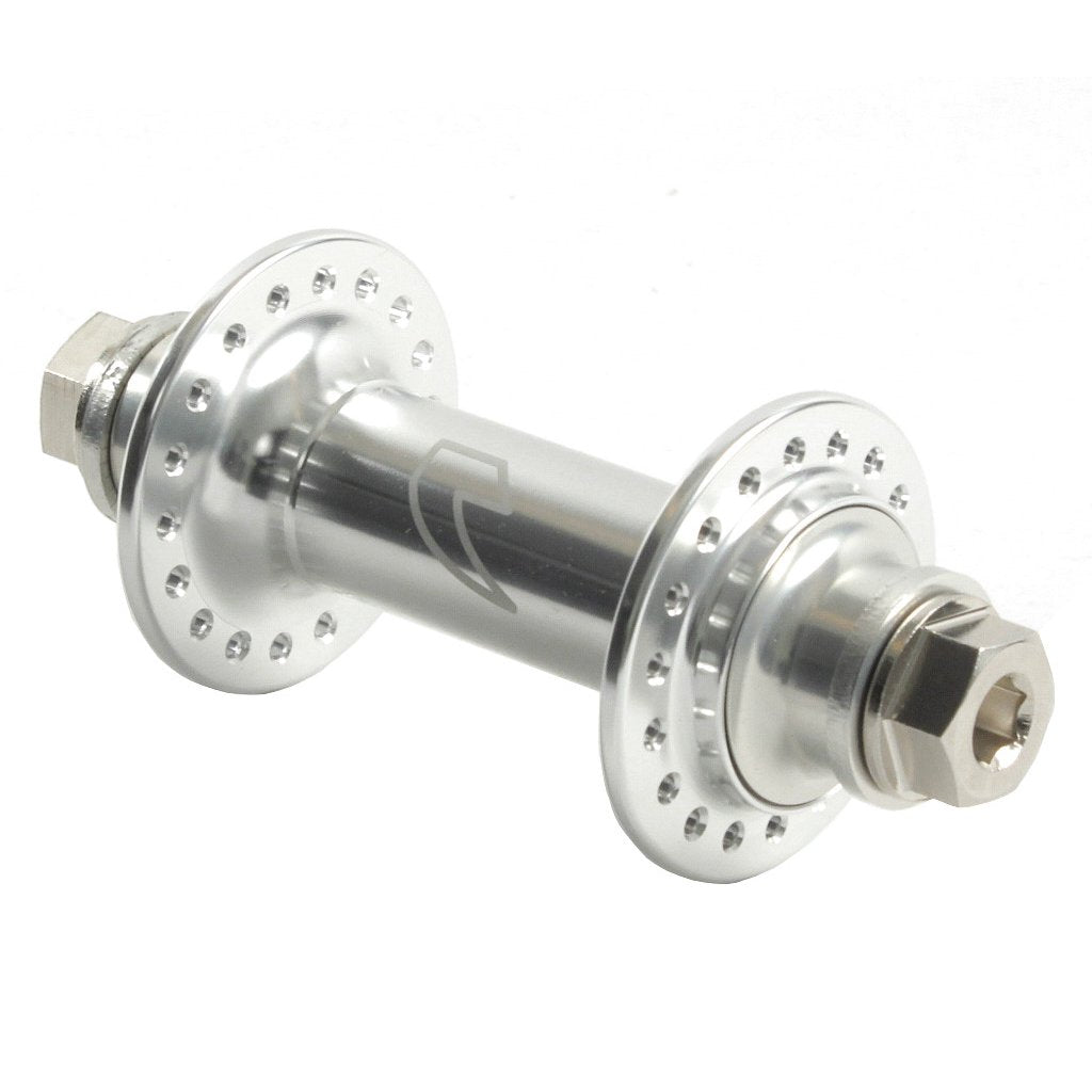 Tall Order Glide front hub Silver 10mm 3/8"
