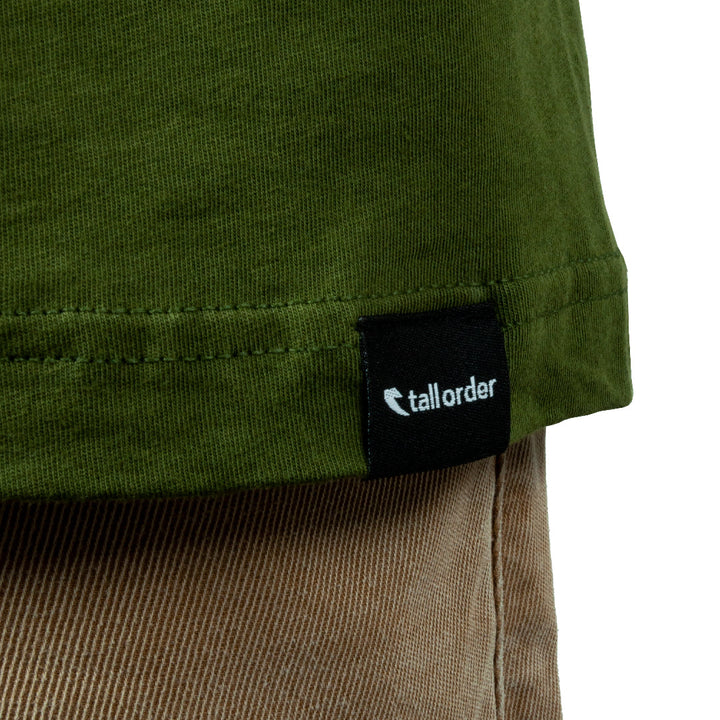 Tall Order Army Small Logo T-Shirt Green