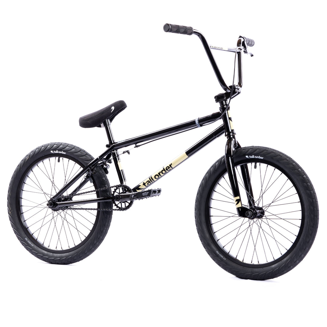 Tall Order Flair 20" BMX Bike Gloss Black 20.6"