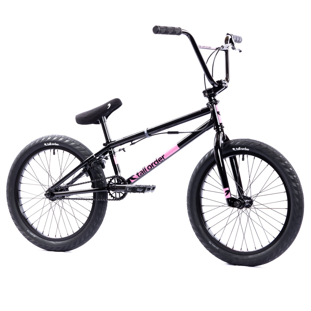 Tall Order Flair Park 20" BMX Bike Gloss Black 20.4"
