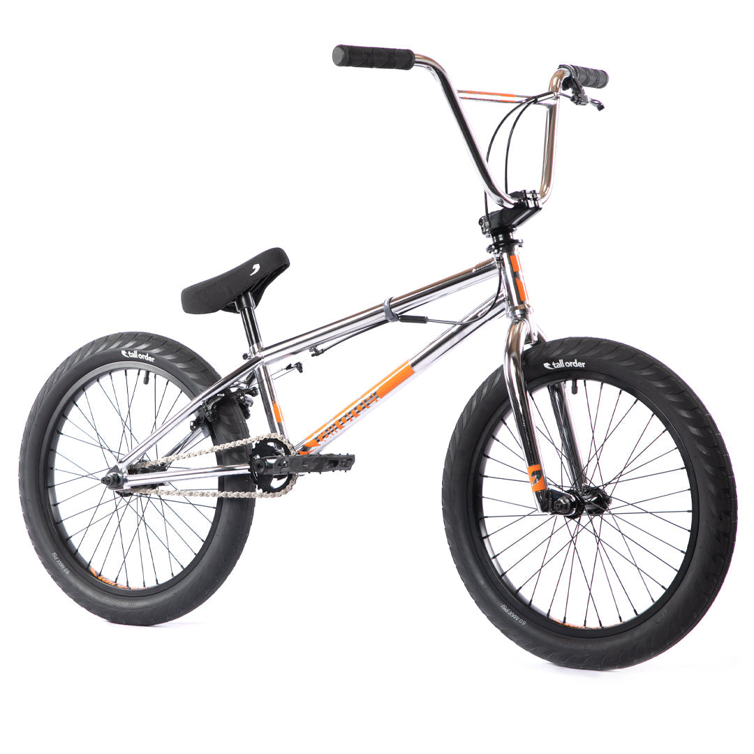 Tall Order Pro Park 20" BMX Bike Chrome 20.6"