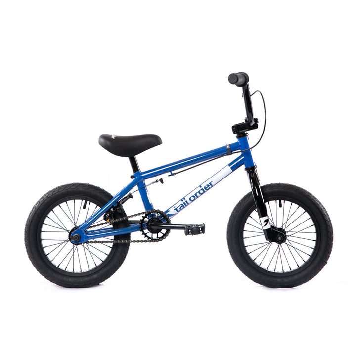 Tall Order Ramp 14" BMX Bike Gloss Blue Black Parts 14.5"