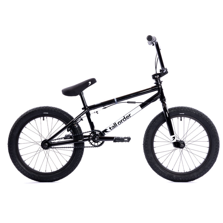 Tall Order Ramp 18" BMX Bike Gloss Black 18.5"