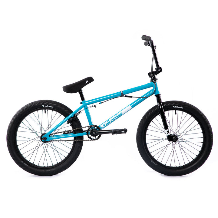 Tall Order Ramp Small 20" BMX Bike Gloss Capri Blue Black Parts 20"